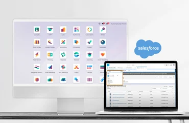 How is Odoo compared to Salesforce